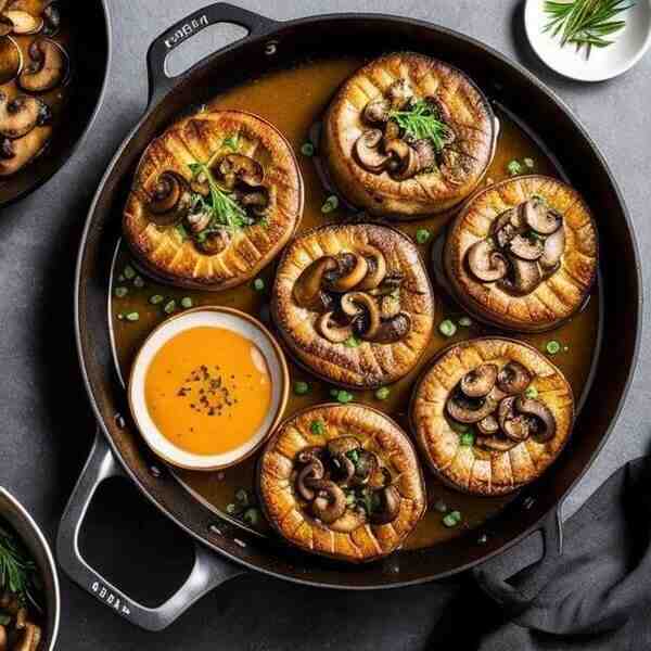 Жаркое с грибами
